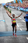 2010 BUPA Great North Run winner Gebrselassie